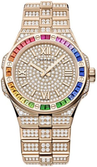 Chopard Herreklokke 295363 5004 Alpine Eagle Rosegullfarget/18 karat