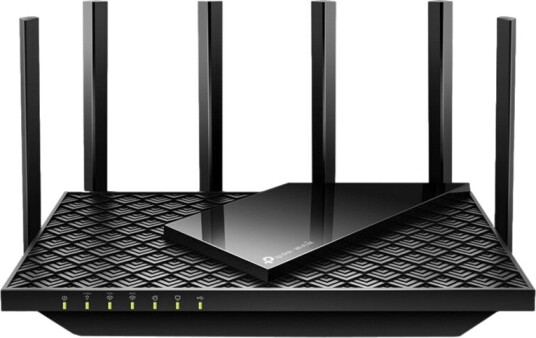 TP-Link Archer AXE75 Tri-Band WiFi 6E Ruter 5400 Mbps Sort
