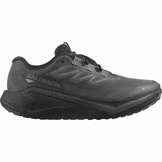 Salomon Men's Aero Blaze 3 Gravel GORE TEX Black/Asphalt/Black Black / Asphalt / Black 46 2/3 Salomon Men's Aero Blaze 3 Gravel GORE TEX Black/Asphalt/Black Black / Asphalt / Black 46 2/3