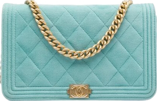 Chanel Vintage Dame Blå Chanel Vintage Dame Blå