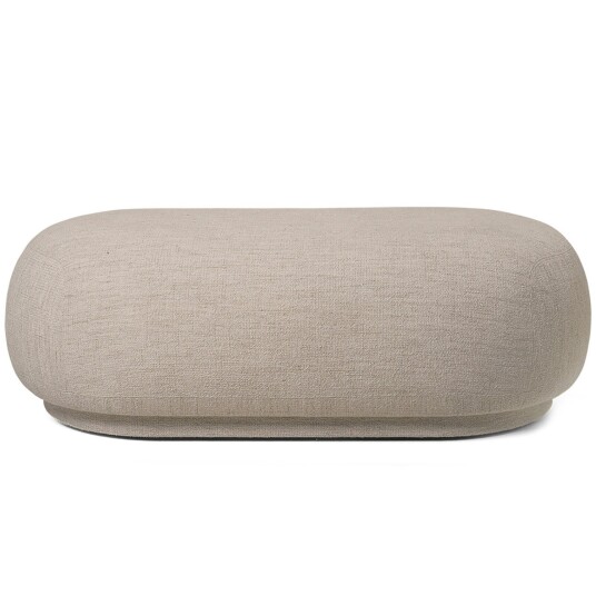 Ferm Living Rico Ottoman Boucle Puff Sand Ferm Living Rico Ottoman Boucle Puff Sand