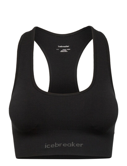 Icebreaker W Mer 260 Zoneknit Seamless Bra - Black - XS