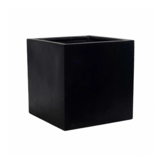 Homefactory Fiberstone Qube matt black 302004