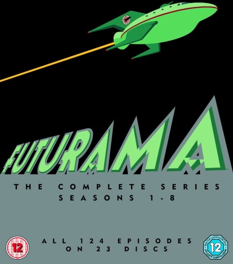 Futurama Den Komplette Serien DVD Futurama Den Komplette Serien DVD