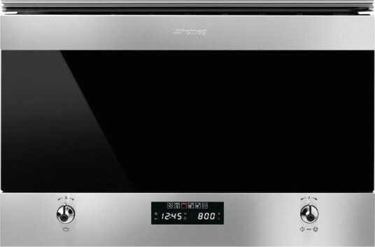 Smeg Classic Mikrobølgeovn, Rustfritt Stål
