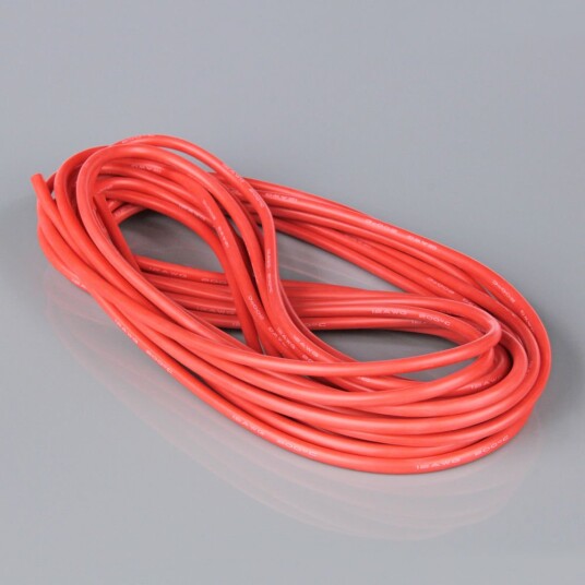 Radient 010133 SILICONE WIRE 12AWG 680 STRAND 25FT / 7.5M RED