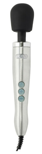 Doxy Die Cast Magic Wand - Sølv