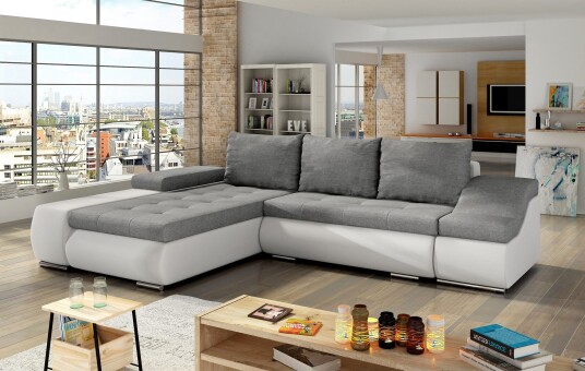 Amieva Sovesofa Grå/Hvit