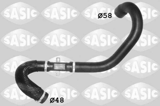 SASIC 3330034 Ladeluftslange