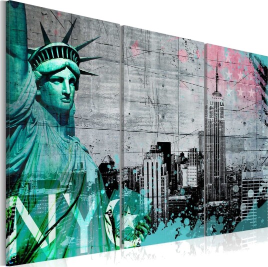 Bilde Nyc Collage Iii 90x60 Artgeist sp. z o. o.