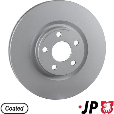 Bremseskive JP GROUP 1563106600 Bremseskive JP GROUP 1563106600