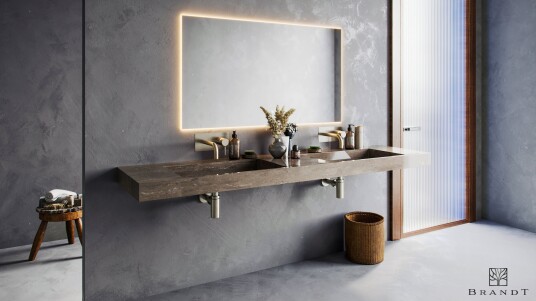 Brandt EDGE Vegghengt 180 Cm Galaxy Grey