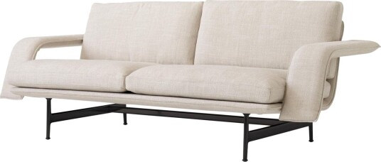 &Tradition Meantime AV30 2 seters Sofa Varm Sort/Ecriture 0210