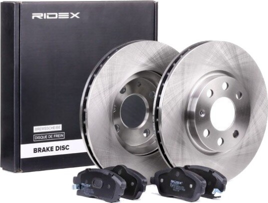 RIDEX 3405B0117 Bremseskiver og -klosser