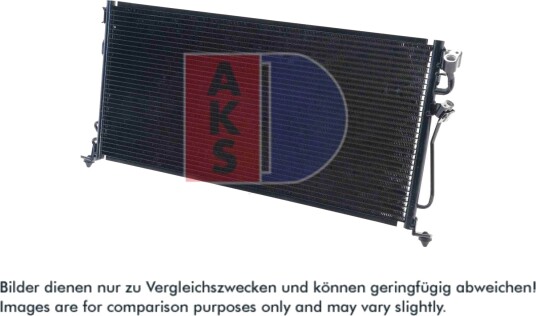 Kondensator, klimaanlegg AKS DASIS 142018N