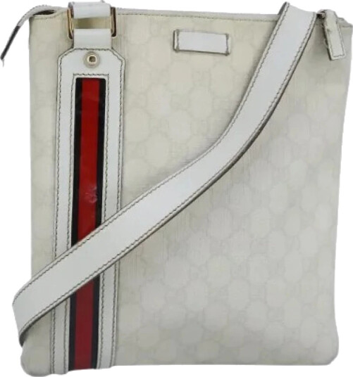 Gucci Vintage Dame Hvit Gucci Vintage Dame Hvit