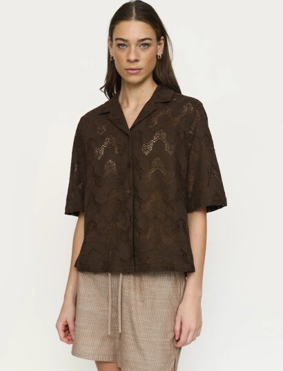 Soft Rebels Sradalia Shirt Brown XL Soft Rebels Sradalia Shirt Brown XL
