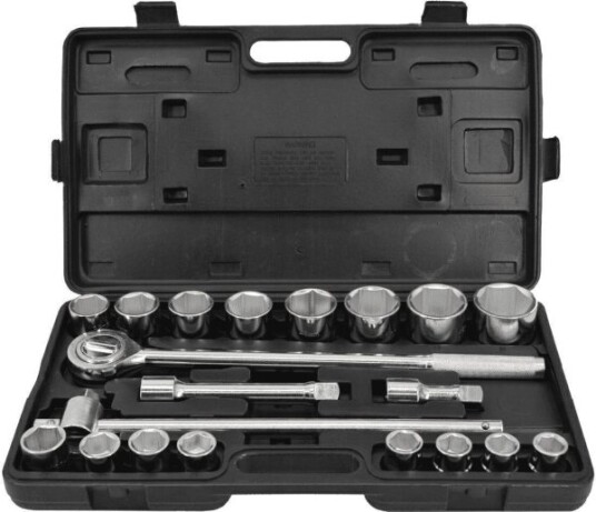 Awtools Pipenøkkelsett 3/4" - 21 deler