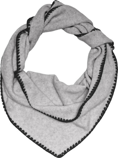 ONLY Onllea Life Embroidery Scarf Noos Acc - Grey - ONE SIZE
