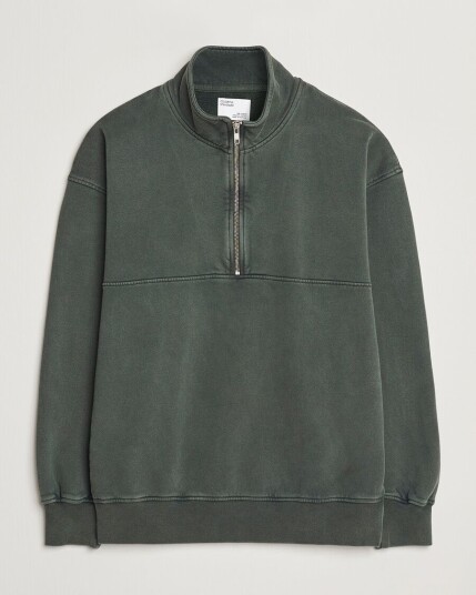 Colorful Standard Classic Organic Half Zip Midnight Forest