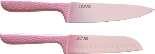 Nova Dynamic Knivsett 2pk Rosa Hamret