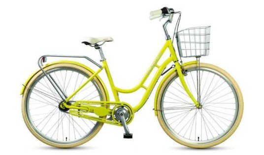 DBS damesykkel Frida Gul 28" med pedalbrems