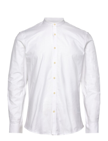 Lindbergh Oxford Superflex Shirt L/S White M Lindbergh Oxford Superflex Shirt L/S White M