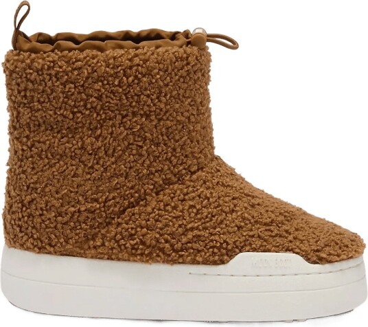 Moon Boot Mb Jr Spark Tube Mid Fleece COGNAC 27