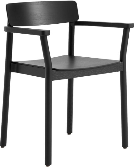 &Tradition &tradition; - Betty Armchair Tk10 Black Lacquered Ash Spisestoler Thau & Kallio Svart Tre