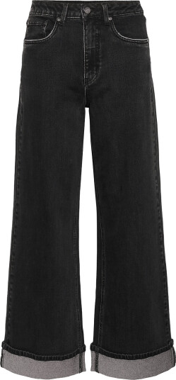 Gestuz Gzsara Hw Wide Jeans Noos Black 31 x 32