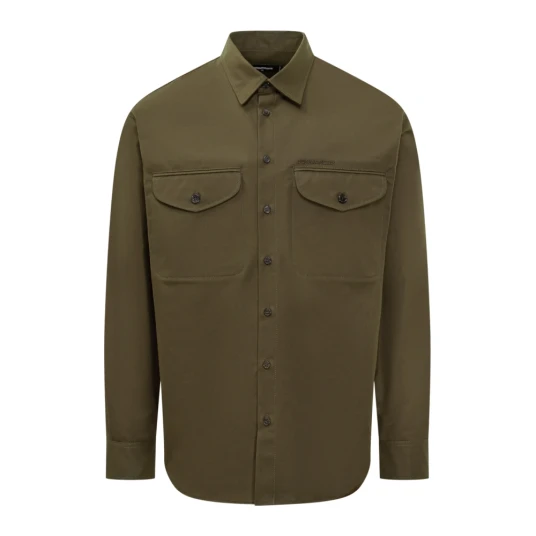Dsquared2, Herre, Skjorter, Brun, L, Dsquared2, Herre, Skjorter, Brun, L,