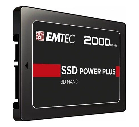 Emtec X150 Power Plus 3D NAND SSD - 2TB - SATA-600 - 2.5"