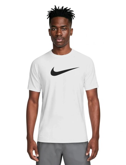 NIKE SWIM Nike Specs Soft Hand Poly Short Sleeve Hydroguard   White   M