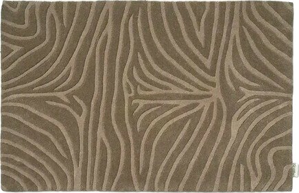 Zebra dørmatte mocca