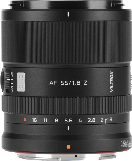 Viltrox AF 55mm f/1.8 EVO Nikon Z-Mount. Fullformat.