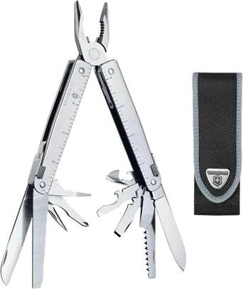 Victorinox SwissTool Multiverktøy med 29 funksjoner og etui Victorinox SwissTool Multiverktøy med 29 funksjoner og etui