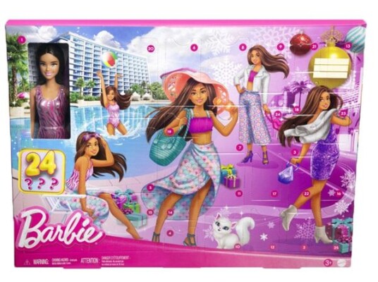 Barbie Fashionista Julekalender 2023