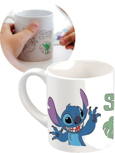 Disney Lilo & Stitch Hobbysett Mal Din Egen Kopp