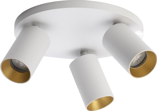 SpotOn Circle 3 Trippel Takspot GU10  Diameter 25