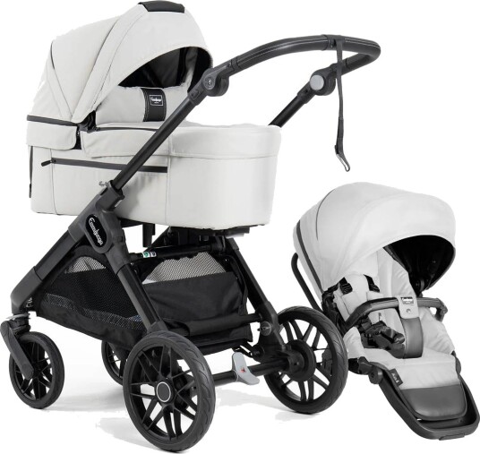 Emmaljunga Sento Max Ergo Urban Pearl Komplett Barnevogn