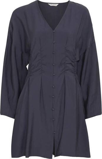 MSCH Copenhagen Mschfilippe Amabella Shirt Dress   Navy   XL