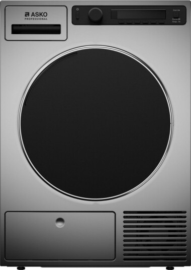 Asko Professional Kondenstørketrommel 7kg TDC1772CT Titan med Fuktsensor og 17 Programmer