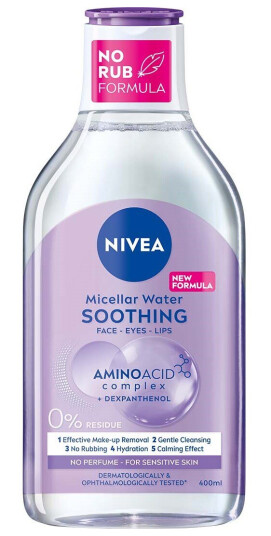 Nivea Micellar Water Beroligende Ansiktskrem for Sensitiv Hud 400 ml Nivea Micellar Water Beroligende Ansiktskrem for Sensitiv Hud 400 ml