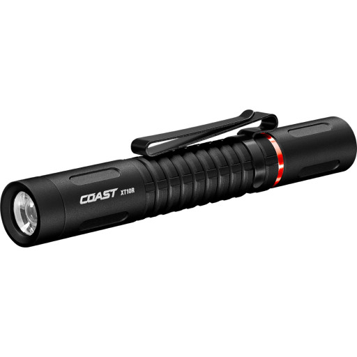 Coast lommelykt XT10R oppladbar med fokus 280 lumen Coast lommelykt XT10R oppladbar med fokus 280 lumen