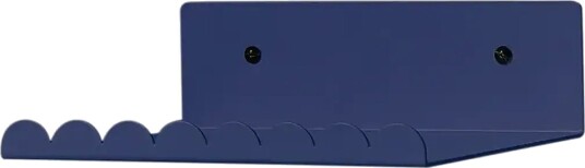 NOBODINOZ Steel Wall Shelf Small 20X16X6   Blue   