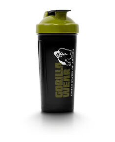 Shaker XXL 1000 ml, black/army green, Gorilla Wear