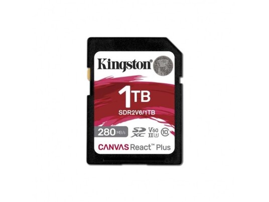 1Tb React Plus 280/150 Mb/S U3 V60 Sd Card
