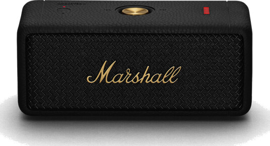 Marshall Emberton II Bluetooth-høyttaler Svart og Messing med 30 timer batteritid Marshall Emberton II Bluetooth-høyttaler Svart og Messing med 30 timer batteritid