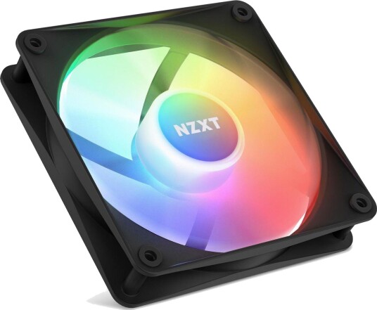 NZXT F120 RGB 120mm Vifte med LED Belysning - Svart NZXT F120 RGB 120mm Vifte med LED Belysning - Svart
