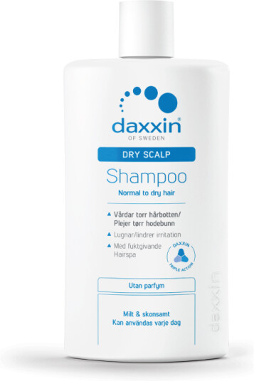 Daxxin Shampoo mot tørr hodebunn u/p 250 ml